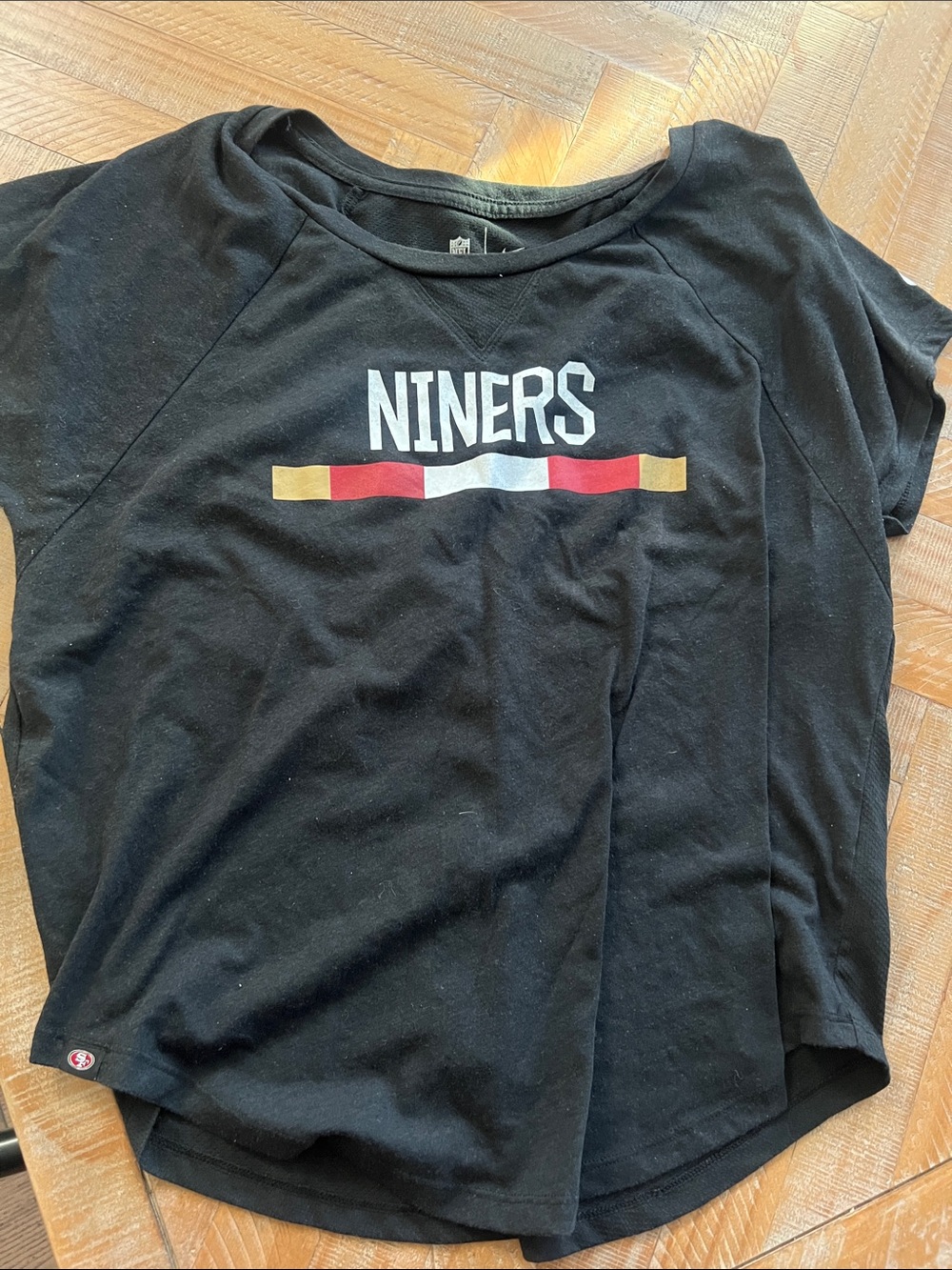 Nike Black Niners Tee - Team Graphic Shirt
